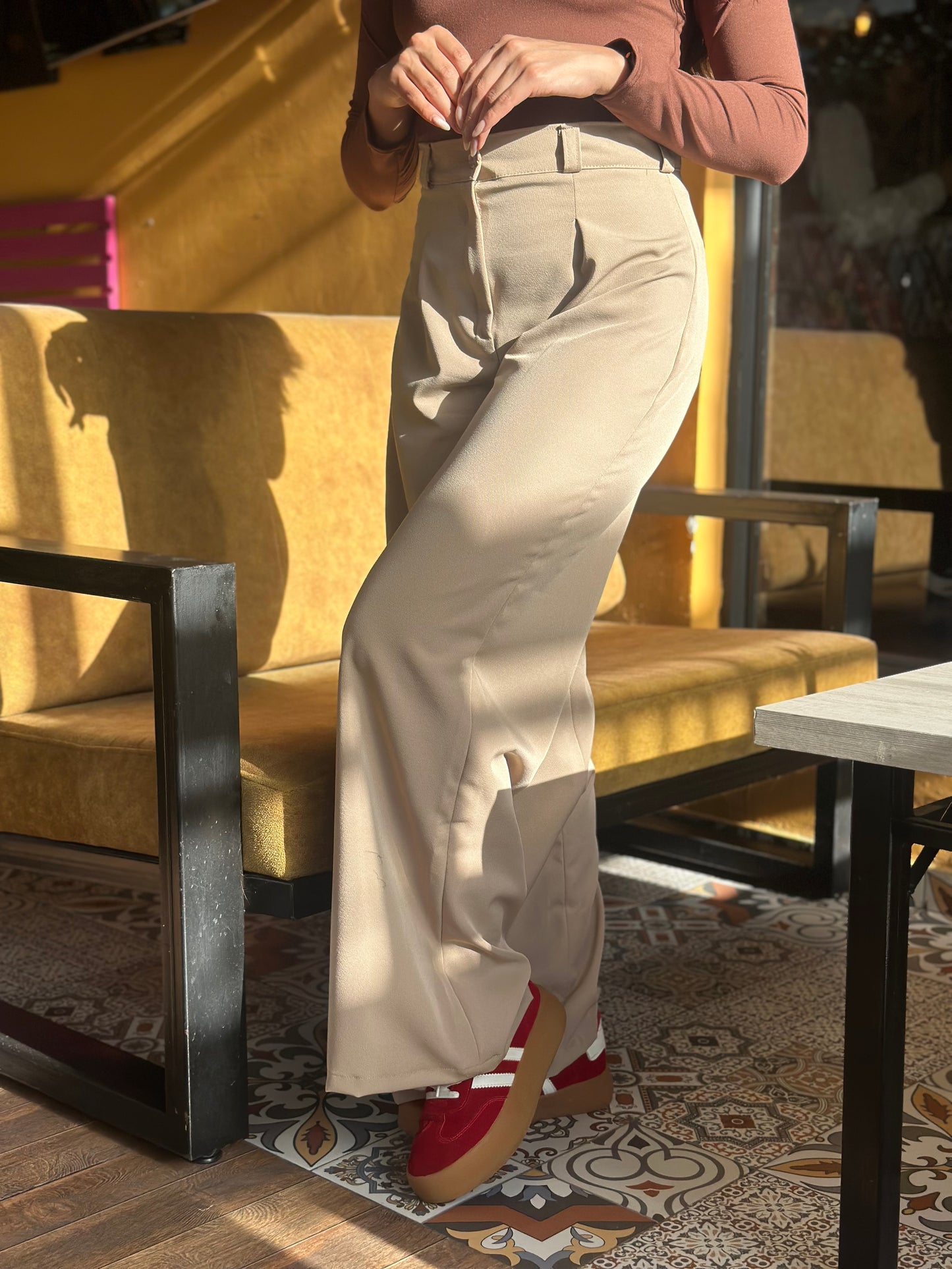 Pantalón Hipatia crema