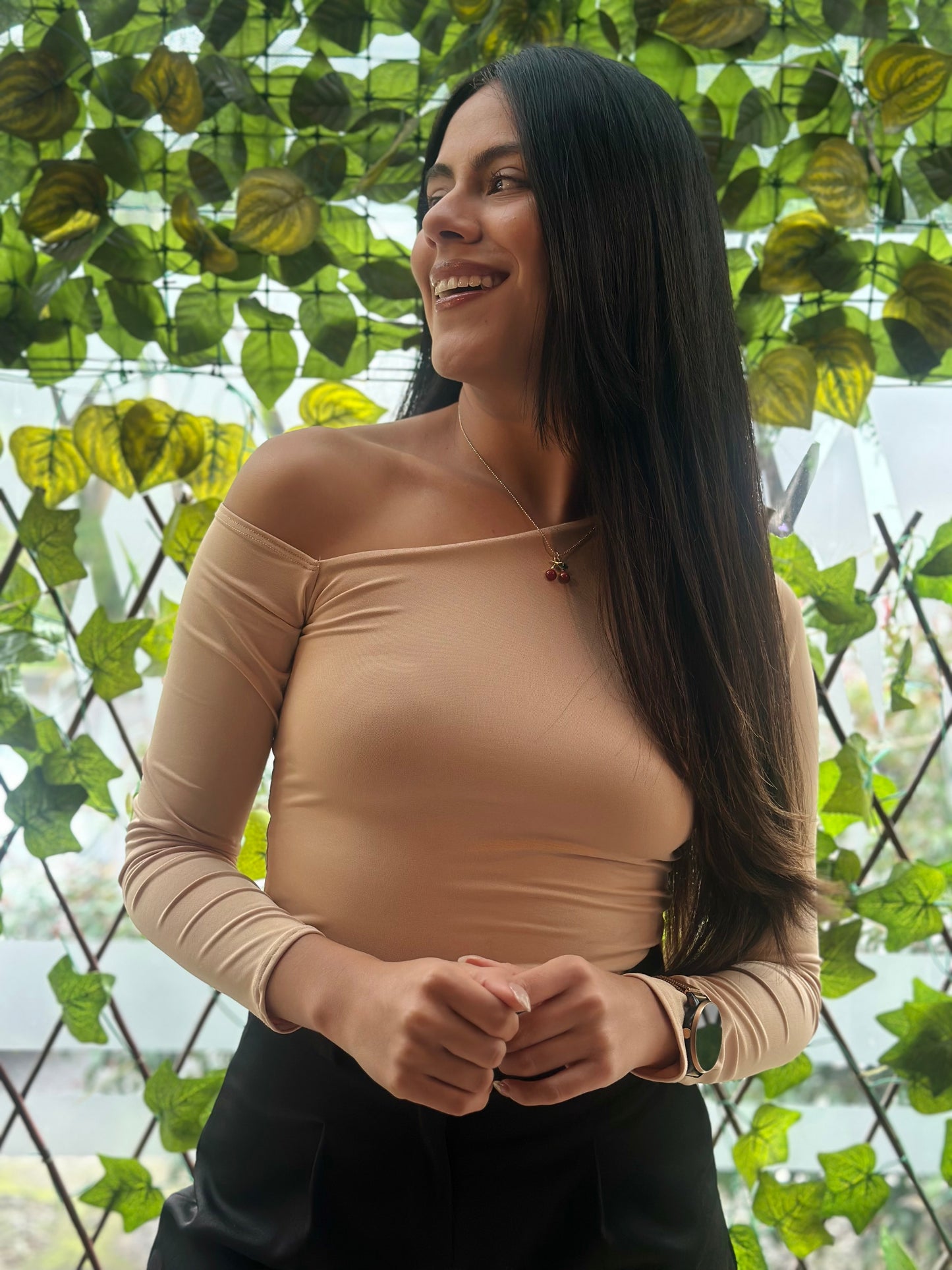 Blusa Maya nude