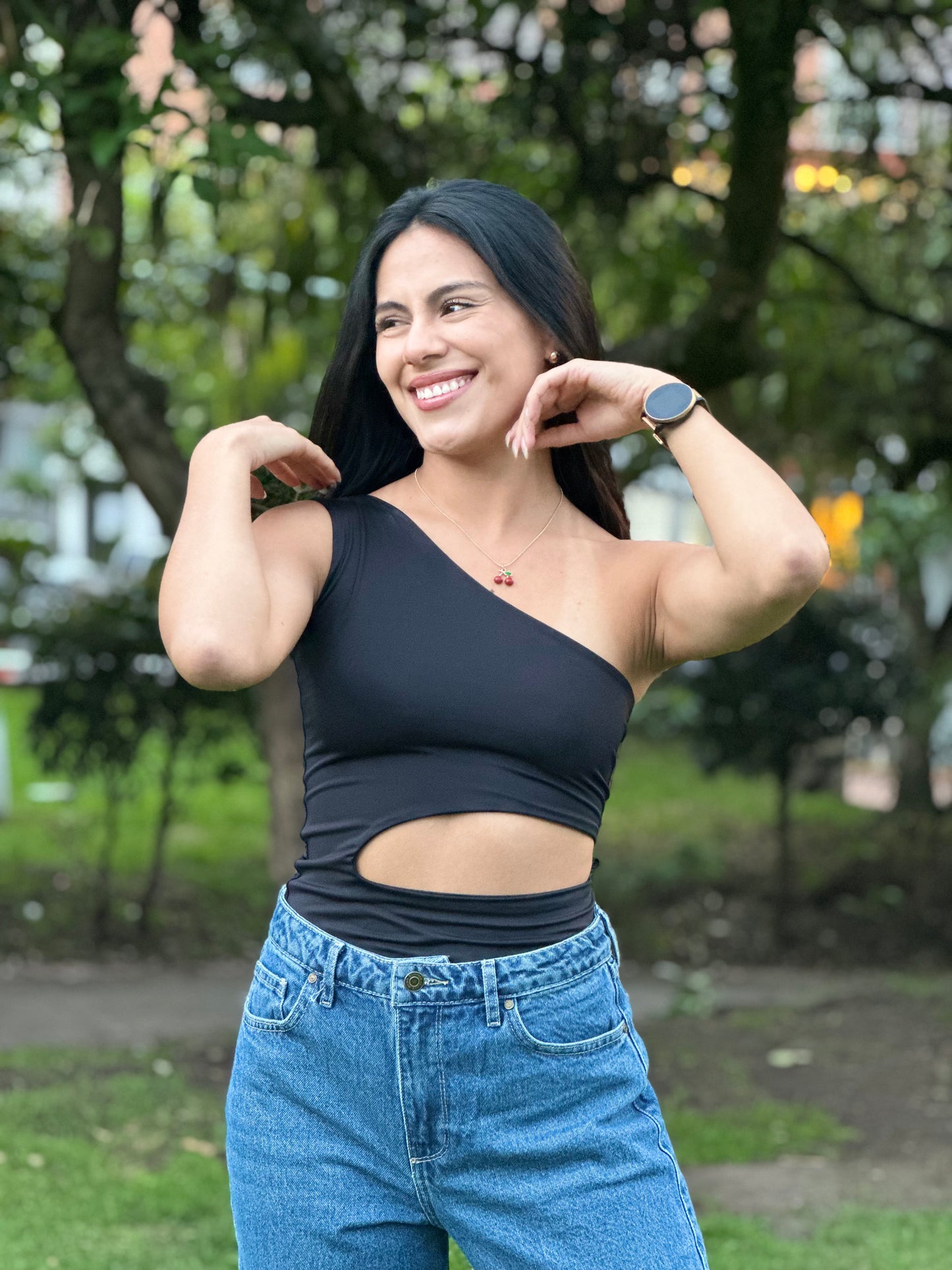 Body Valentina negro
