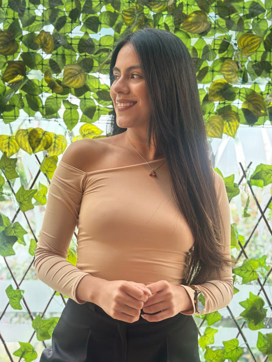 Blusa Maya nude